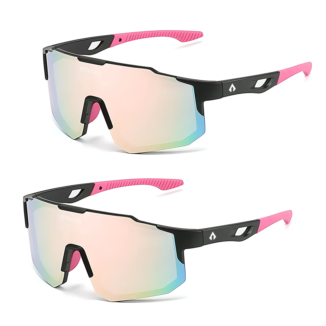 Kit 2 Windproof - Óculos de Sol para Corrida Ciclismo